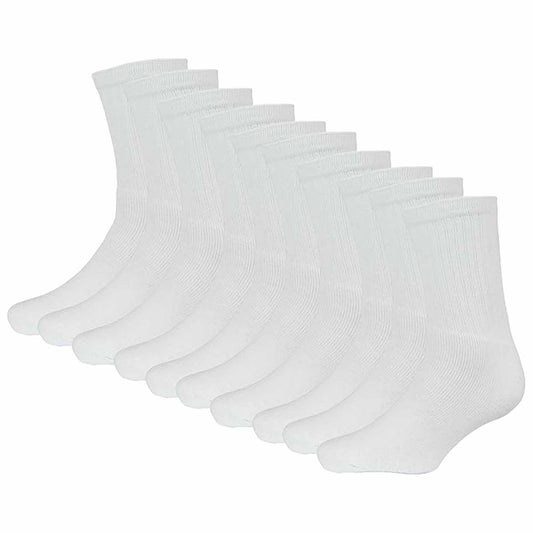 Sock Stack Kids Athletic Socks Pack of 10 Pairs Cushioned Breathable Moisture-Wicking – product image 2 of 7