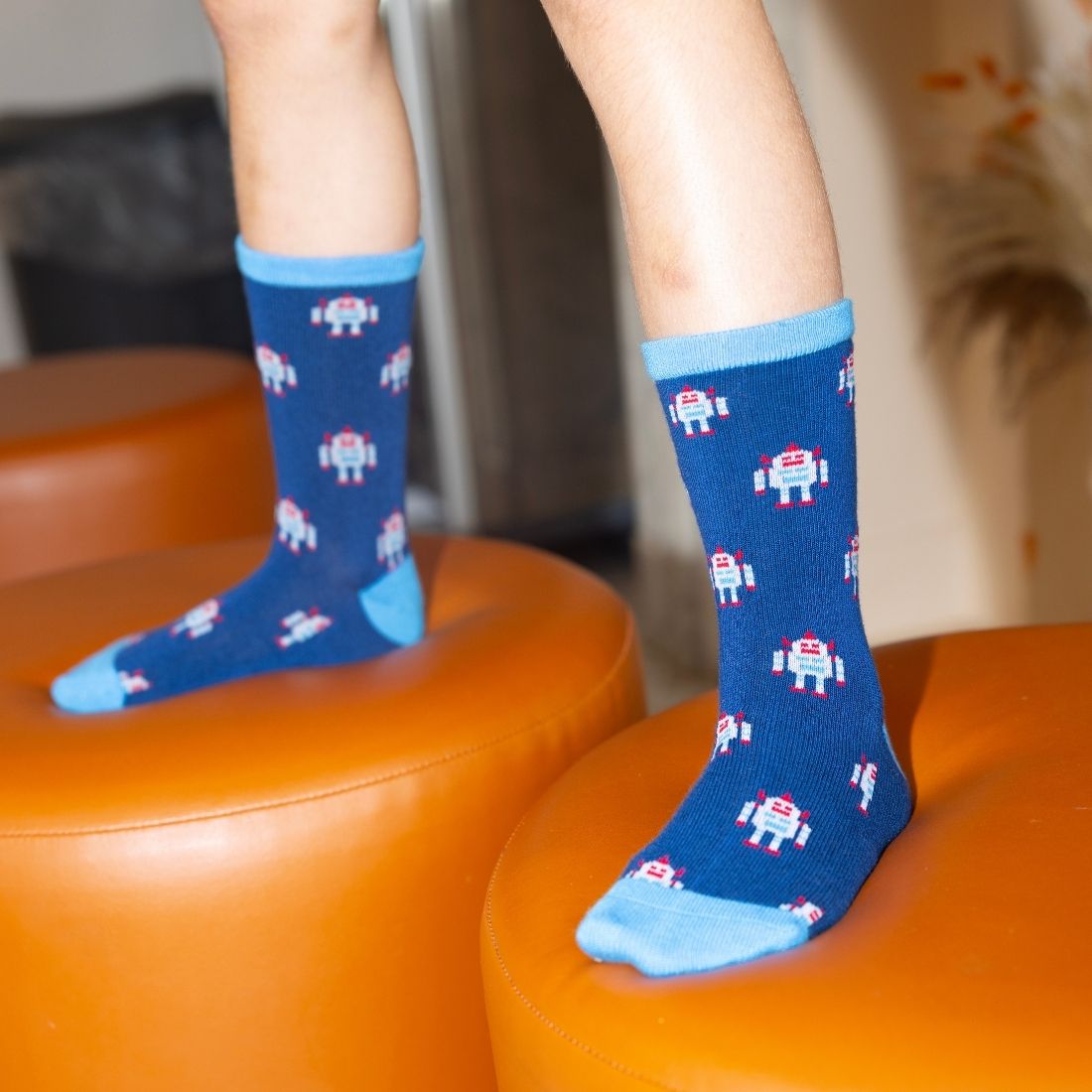 Robot Matching Bamboo Socks (Adult & Child) – product image 4 of 4