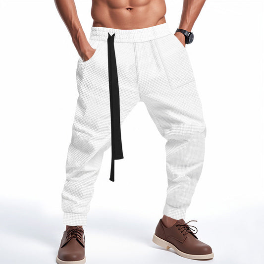 Men's Waffle-Knit Casual Joggers – product image 2