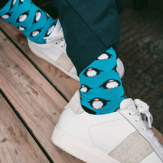 Penguin Matching Bamboo Socks (Adult & Child) – product image 2 of 5
