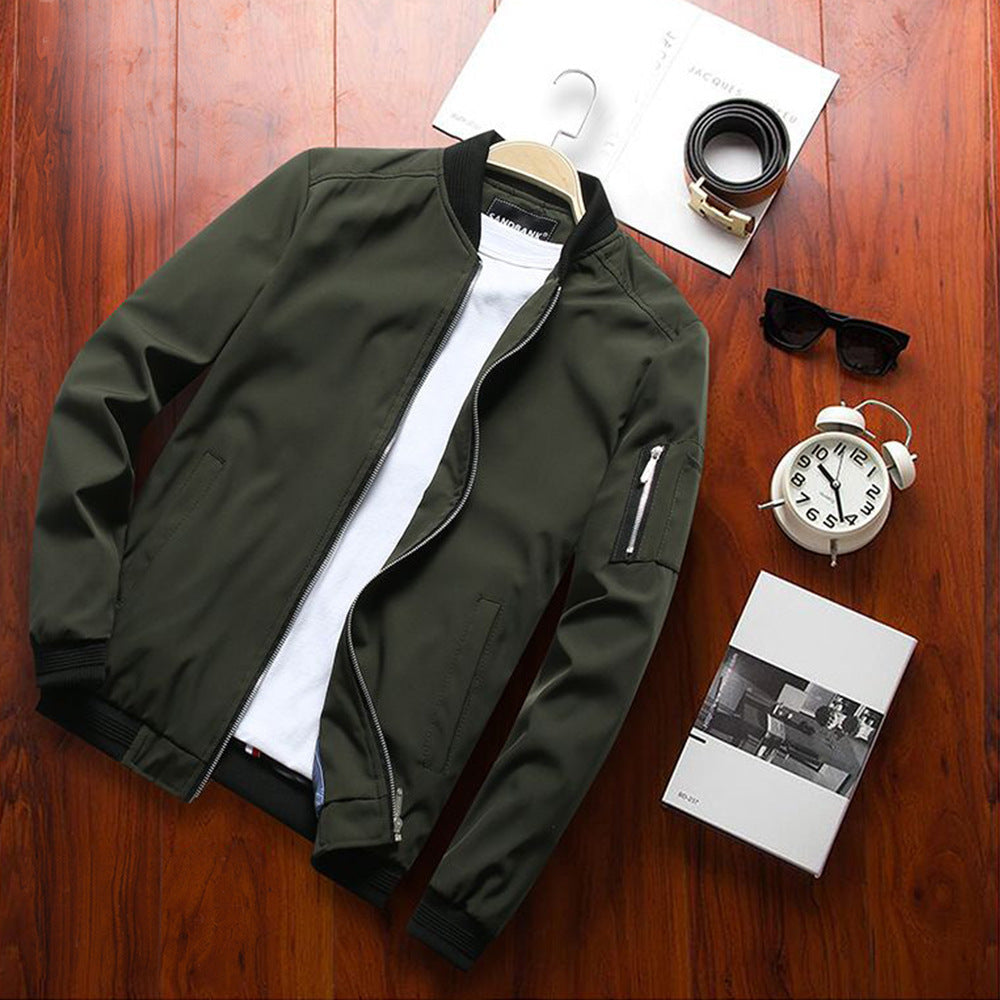 Men's Casual Baseball Jacket – product image 5