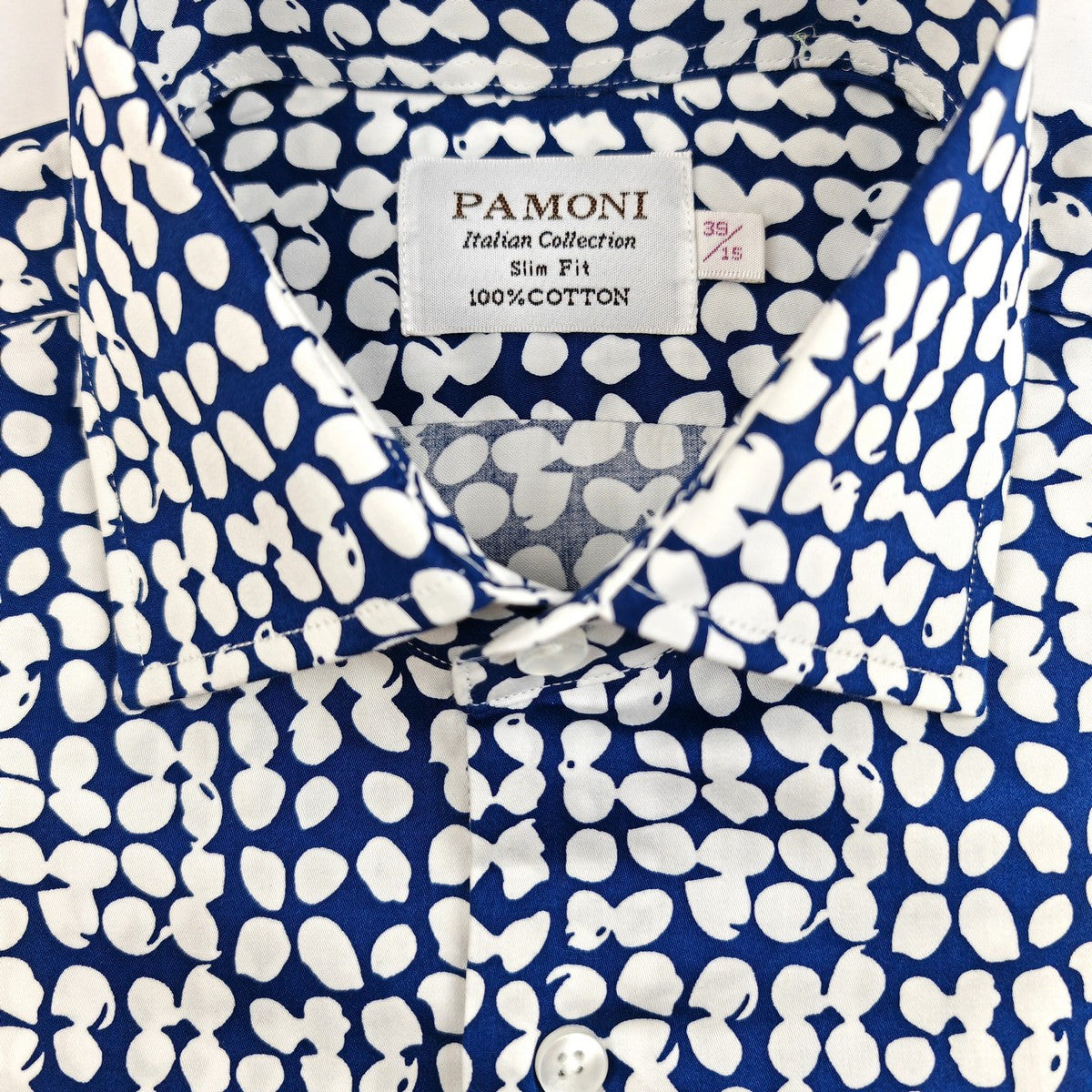 Blue and White Checkered Print Shirt – product image 3
