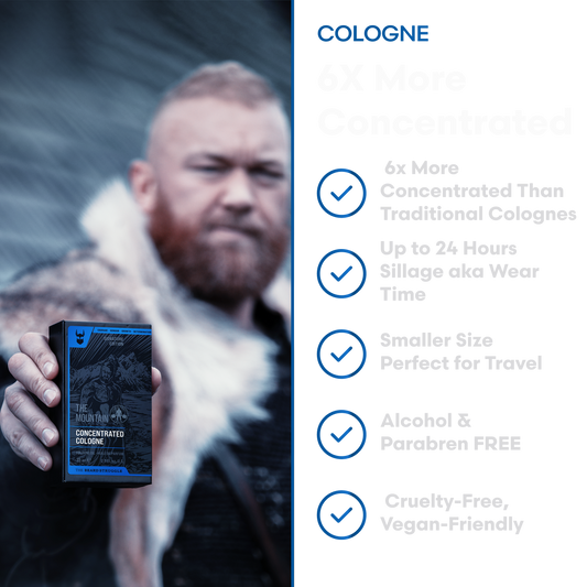 Concentrated Cologne - Mountain fragrance profile