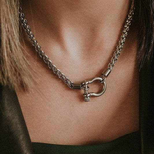 Casus Stainless Steel Chain Necklace – product image 2