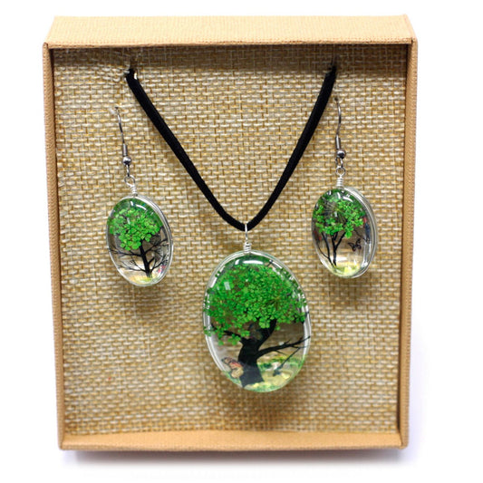Pressed Flowers - Tree of Life set - Green – product image 2 of 5
