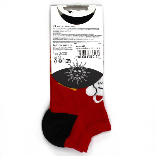 S/M Hop Hare Bamboo Socks Low (3.5-6.5) - Lucky Cat – product image 2 of 4