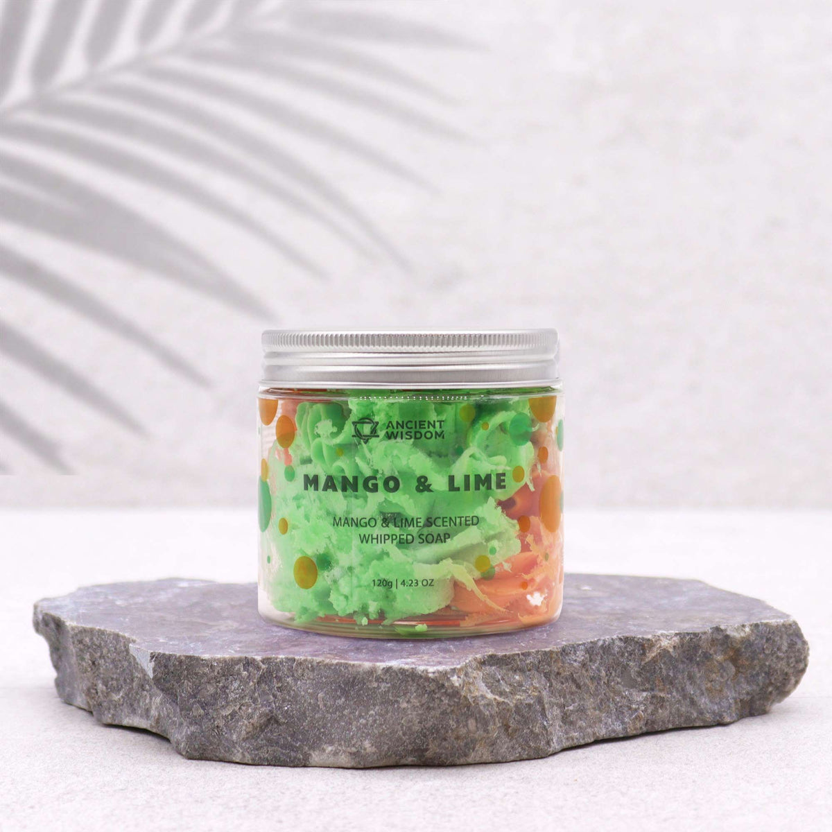 Mango & Lime Whipped Soap 120g – product image 3 of 3