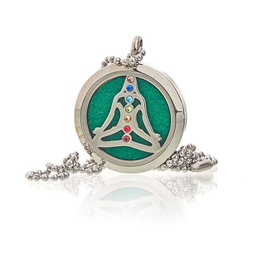 Aromatherapy Jewellery Necklace - Yoga Chakra - 30mm – product image 6 of 6