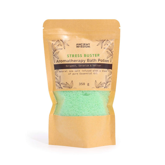 Aromatherapy Bath Potion 350g - Bergamot, Geranium & Vetiver – product image 2 of 3