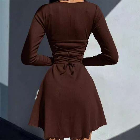 Women's Back-Tie A-Line Dress – product image 2