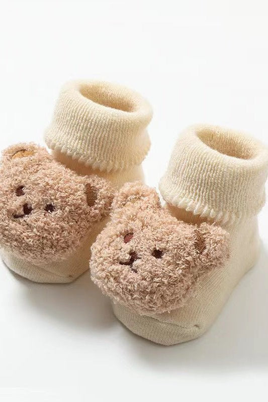 Boucle Teddy Slipper Socks For Little Feet – product image 2 of 5