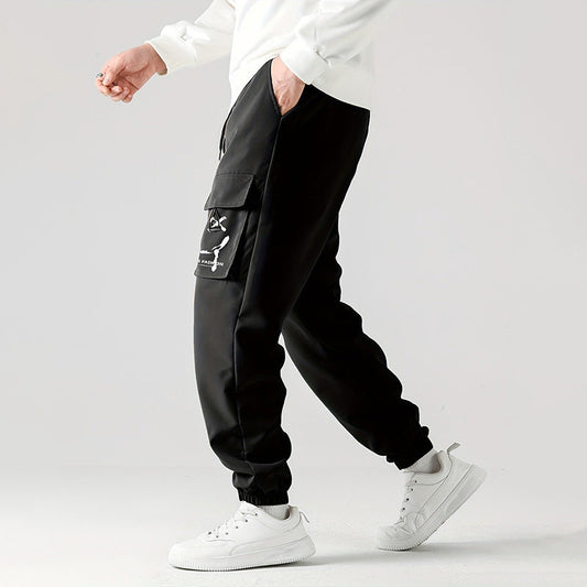 Straight Ankle Tied Wear-resistant Overalls Casual Pants – product image 2