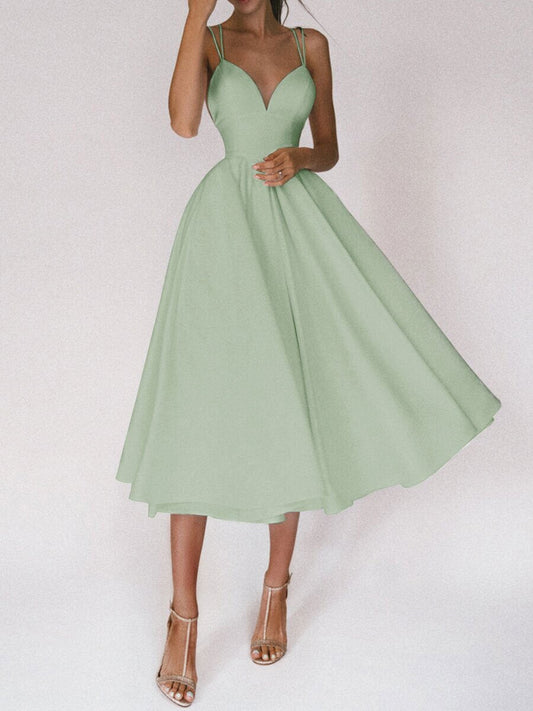 Women's V-Neck A-Line Maxi Dress – product image 2