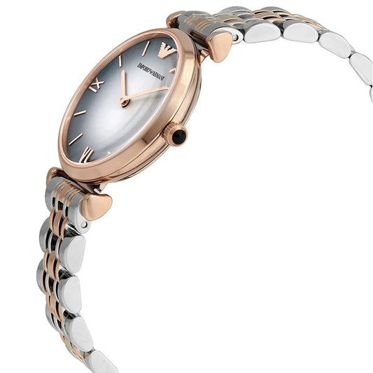 Emporio Armani AR1725 Gianni T-Bar Women's Two-Tone Watch – product image 2 of 7