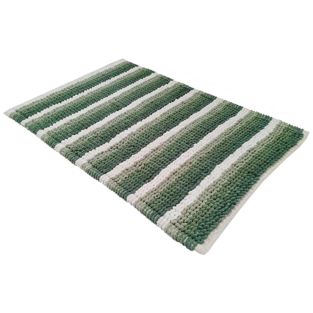 OLIVIA ROCCO Padstow Stripe Bathmat 50 x 80 cm Quick-Drying Anti-Slip Absorbent Durable – product image 14 of 14