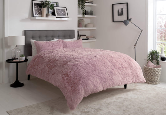 OLIVIA ROCCO Snuggle And Cuddle Faux Fur Duvet Set Extra-Soft Long Pile Winter Warmth – product image 2 of 5