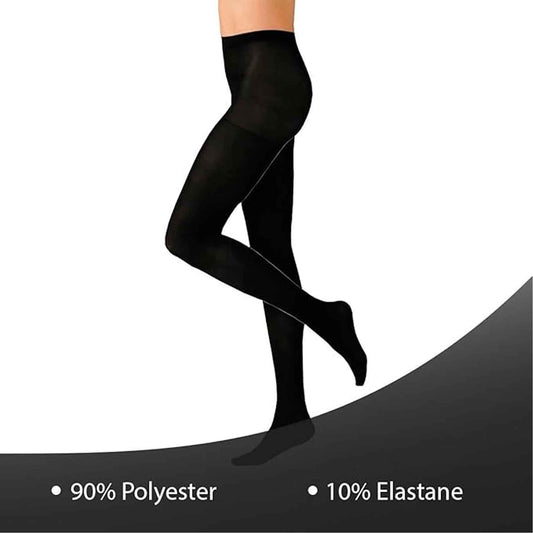 Heatwave Thermalwear Womens Thermal Tights Pack Of 3 Black 140 Denier Winter Warmth – product image 2 of 6