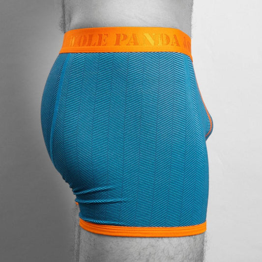 Bamboo Boxers - Blue Herringbone – product image 2 of 3