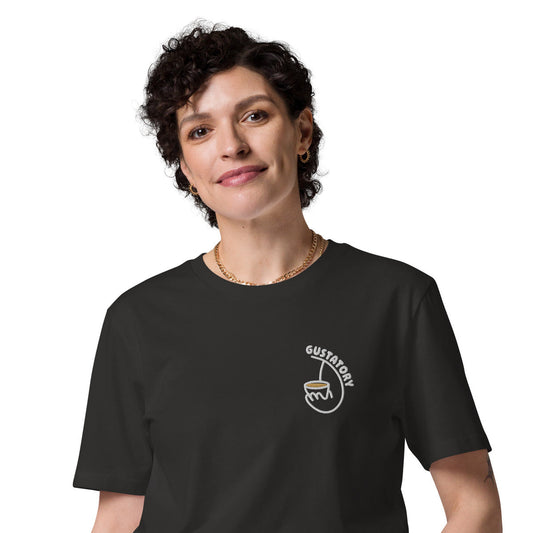 GUSTATORY Coffee Alchemist Organic Cotton Embroidered T-Shirt - product image 2 of 20