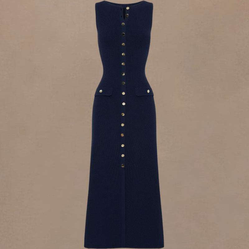 Knitted Elegant Sleeveless Dress For Women - product image 7 of 9