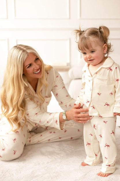 Mini COZY Rosy Ribbon Pyjamas Set – product image 10 of 10