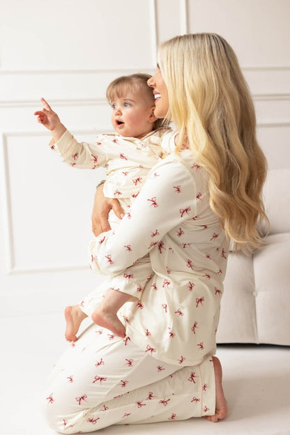 Mini COZY Rosy Ribbon Pyjamas Set – product image 3 of 10
