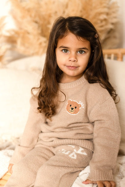 The Cozy Cub Knit Set Taupe Brown – product image 4 of 10
