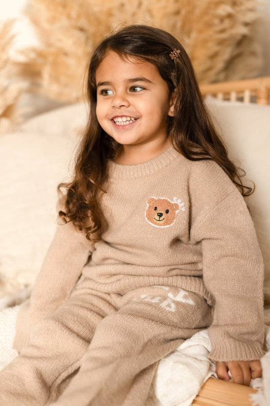The Cozy Cub Knit Set Taupe Brown – product image 2 of 10