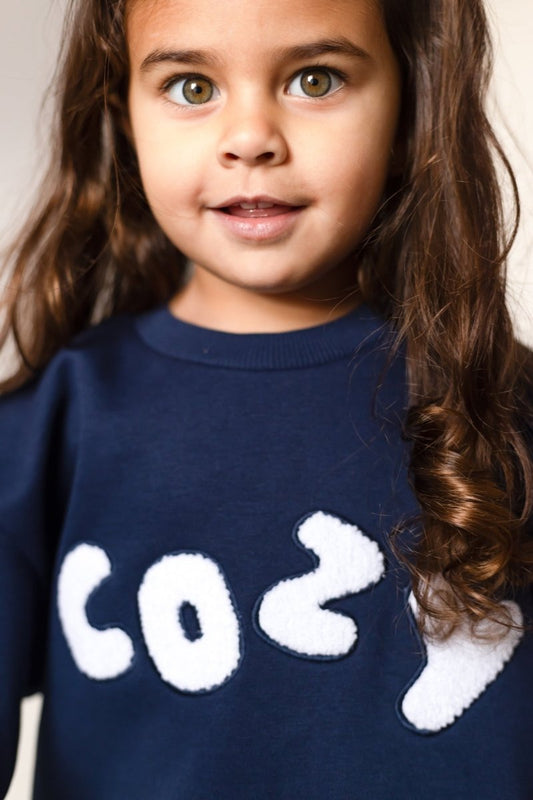 The COZY Little Lounger Tracksuit Navy – product image 2 of 10