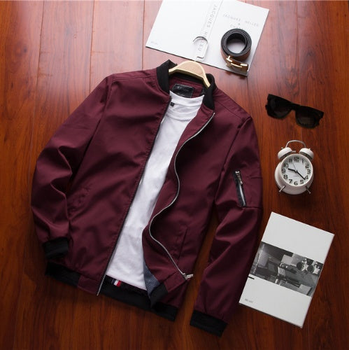 Men's Casual Baseball Jacket – product image 1