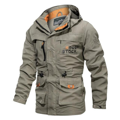 Men's Longline Hooded Outdoor Jacket – product image 8