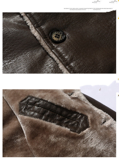 Men's Fleece-Lined Lapel Jacket – product image 5