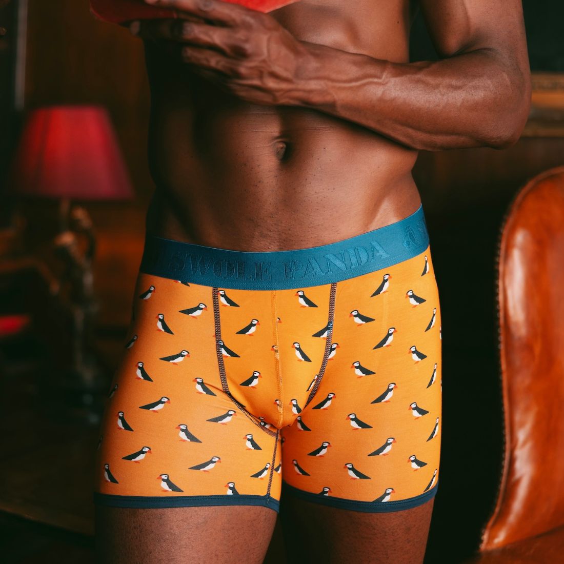 Bamboo Boxers - Puffins – product image 6 of 6