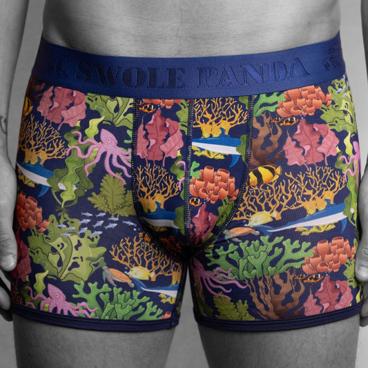 Bamboo Boxers - Marine – product image 1 of 5