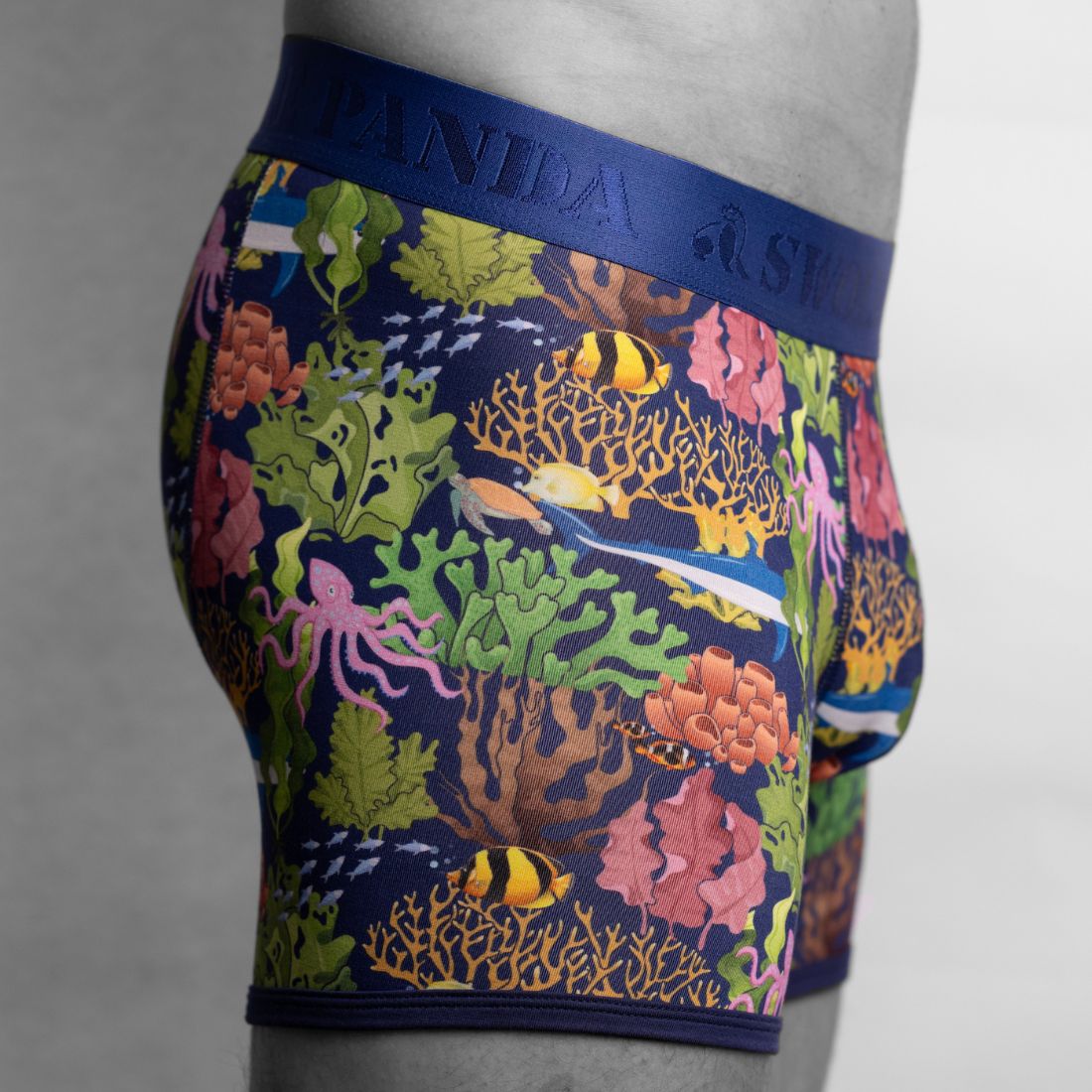 Bamboo Boxers - Marine – product image 4 of 5