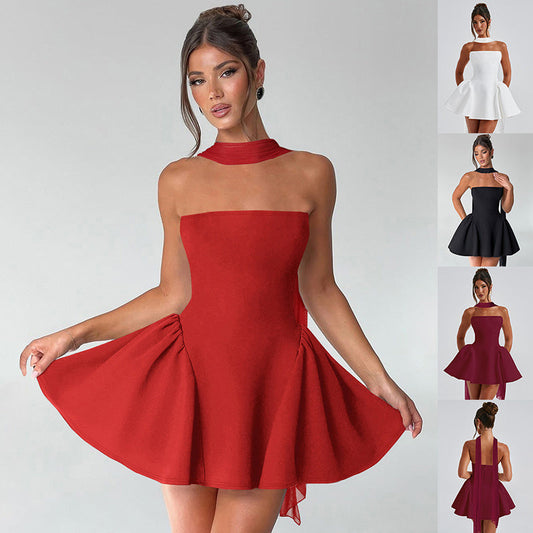 Women's Strapless Zip-Back Party Dress – product image 1