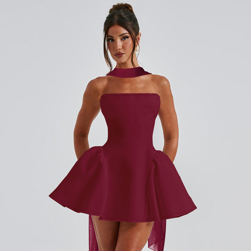 Women's Strapless Zip-Back Party Dress – product image 10