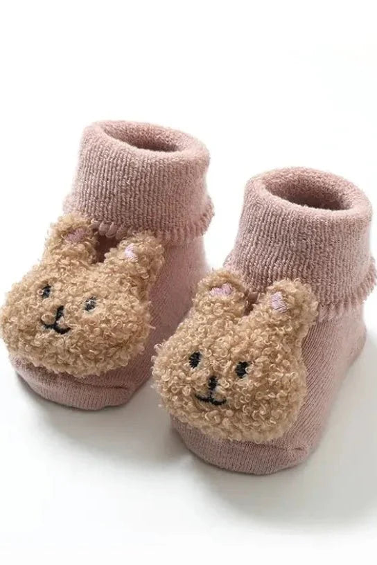 Boucle Teddy Slipper Socks For Little Feet – product image 5 of 5
