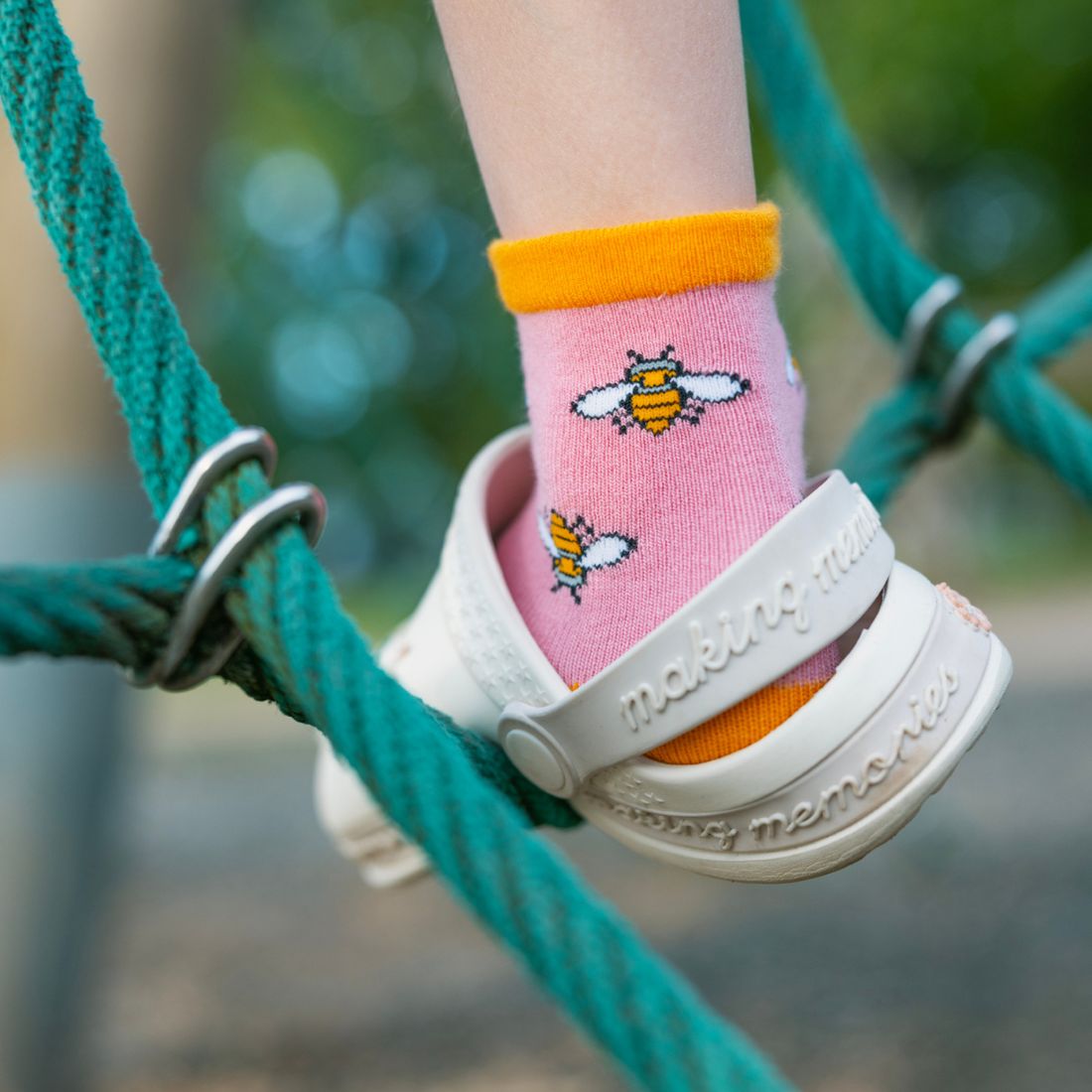 Bumblebee Matching Bamboo Socks (Adult & Child) – product image 6 of 6