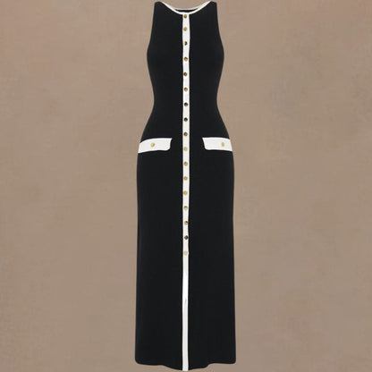 Knitted Elegant Sleeveless Dress For Women - product image 9 of 9