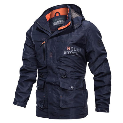 Men's Longline Hooded Outdoor Jacket – product image 3