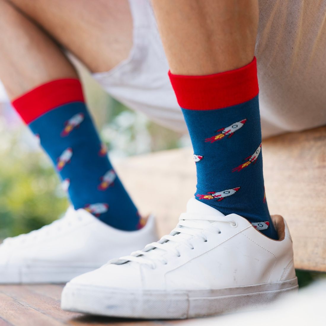 Rocket Matching Bamboo Socks (Adult & Child) – product image 2 of 5