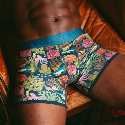 Bamboo Boxers - Marine – product image 3 of 5