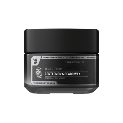 Clear Mustache Wax for a Natural Hold – product view