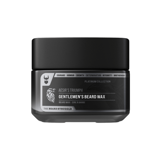 Clear Mustache Wax for a Natural Hold – product view