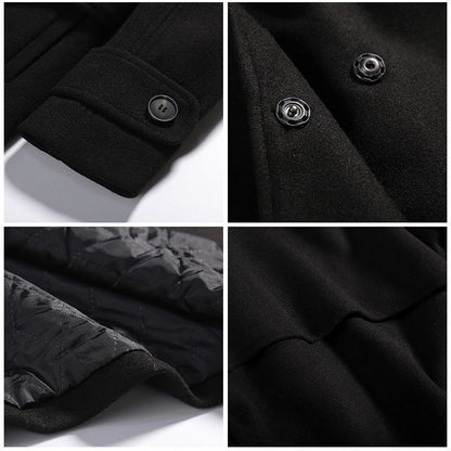 Women's Mid-Length Wool-Blend Coat – product image 2