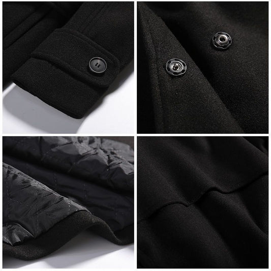 Women's Mid-Length Wool-Blend Coat – product image 2
