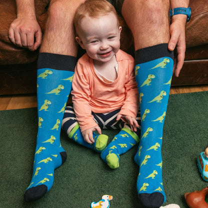 T-Rex Matching Bamboo Socks (Adult & Child) – product image 2 of 6