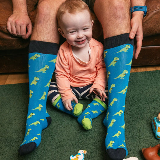 T-Rex Matching Bamboo Socks (Adult & Child) – product image 2 of 6