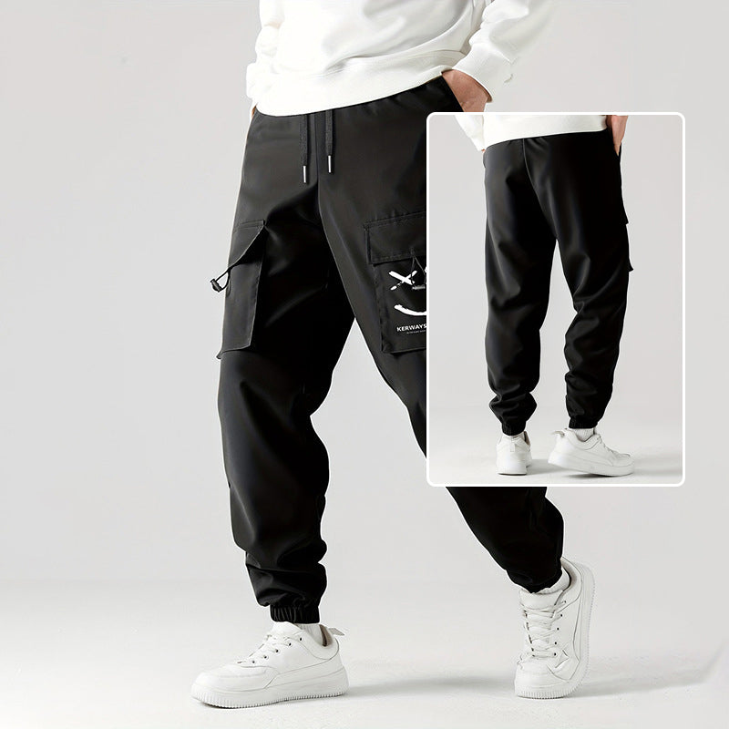 Straight Ankle Tied Wear-resistant Overalls Casual Pants – product image 1